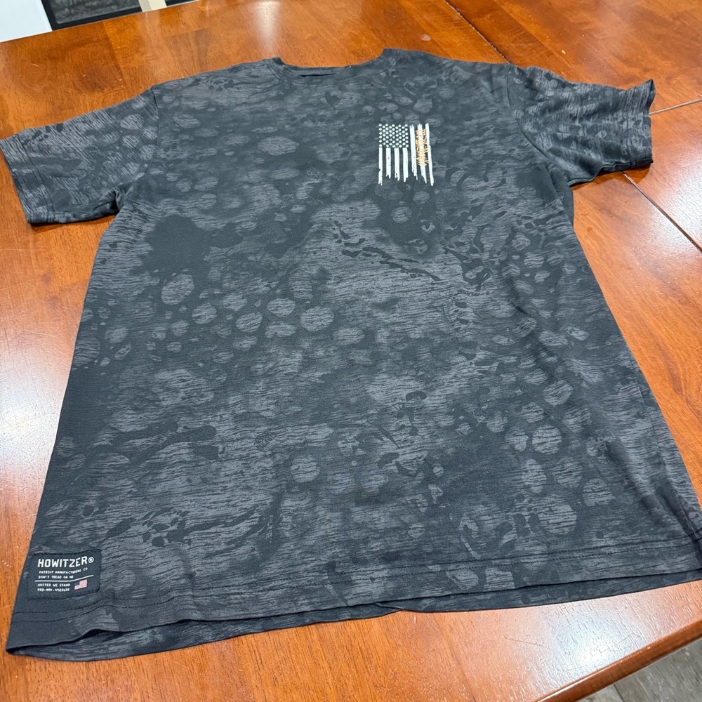 Homitizer Black Patterned Men's Short Sleeve Tee